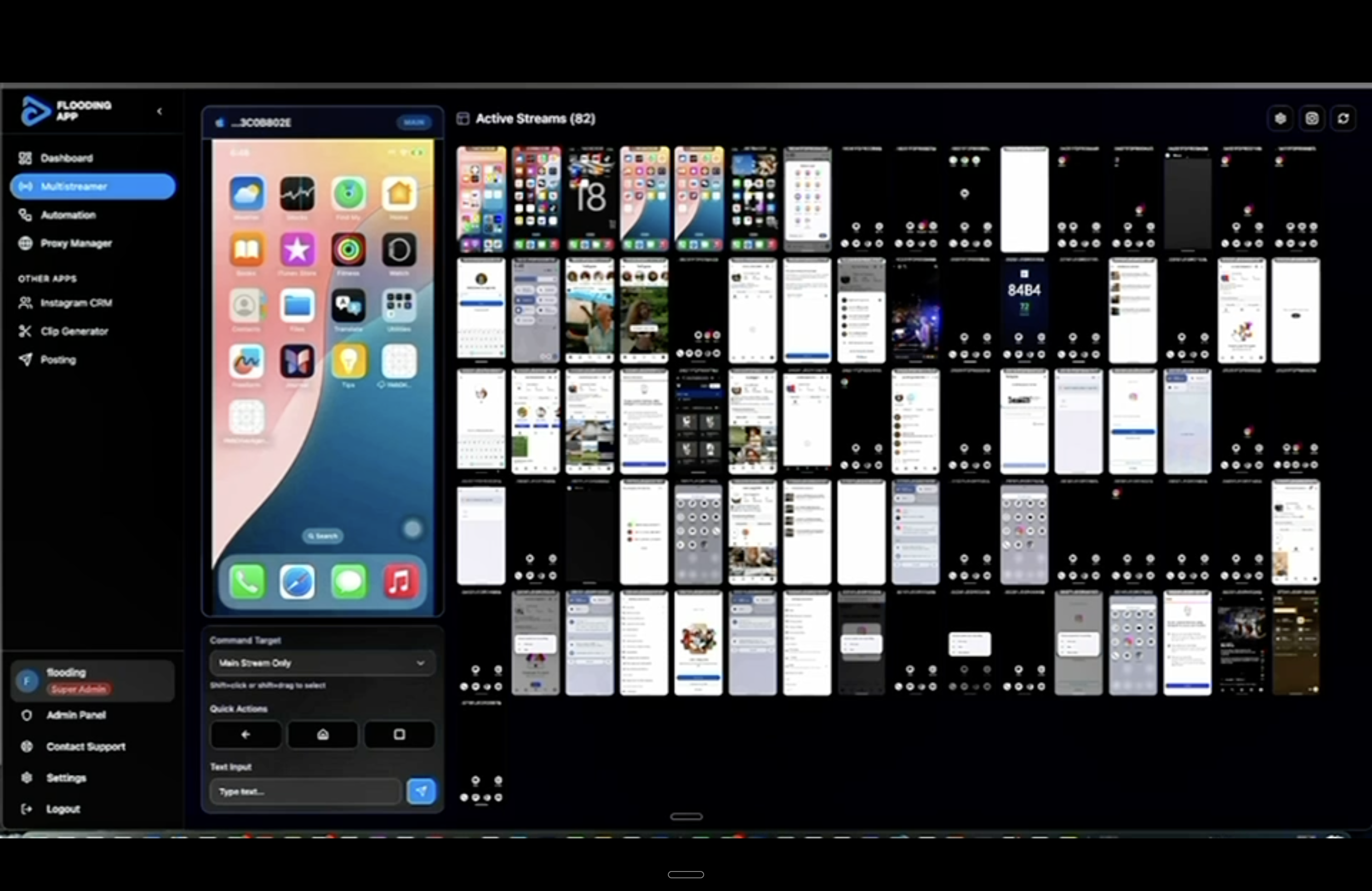 Hegemonic active stream and device layer
